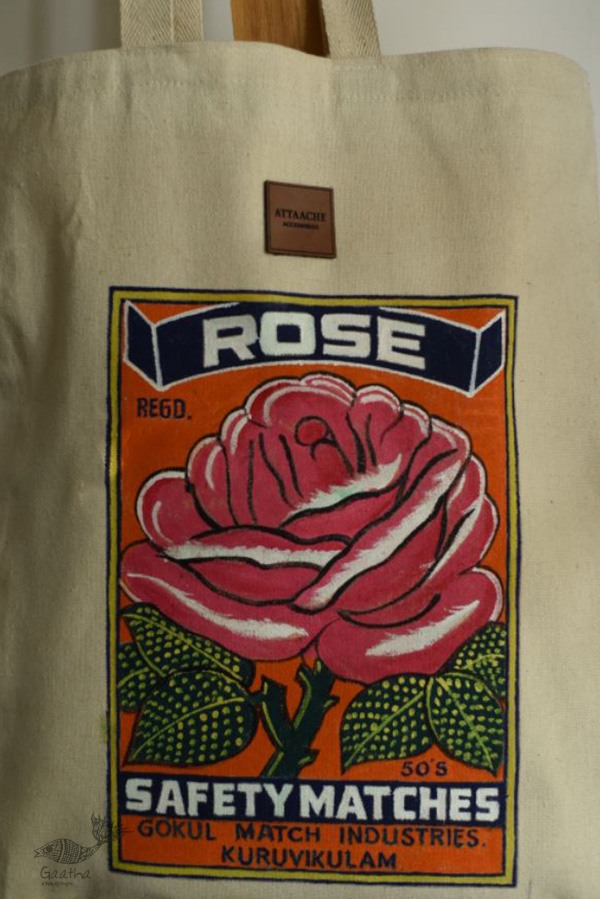 Hand Painted Canvas Bag 